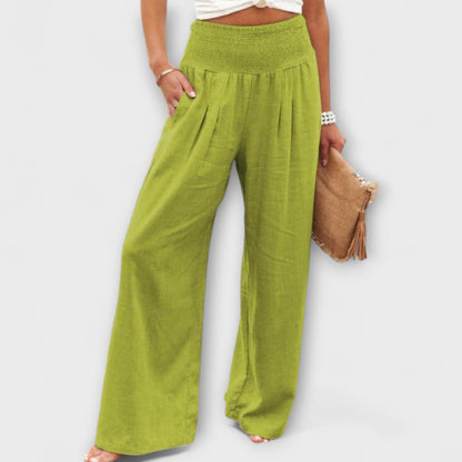 Margaux | Mid-Rise Wide Leg Pants