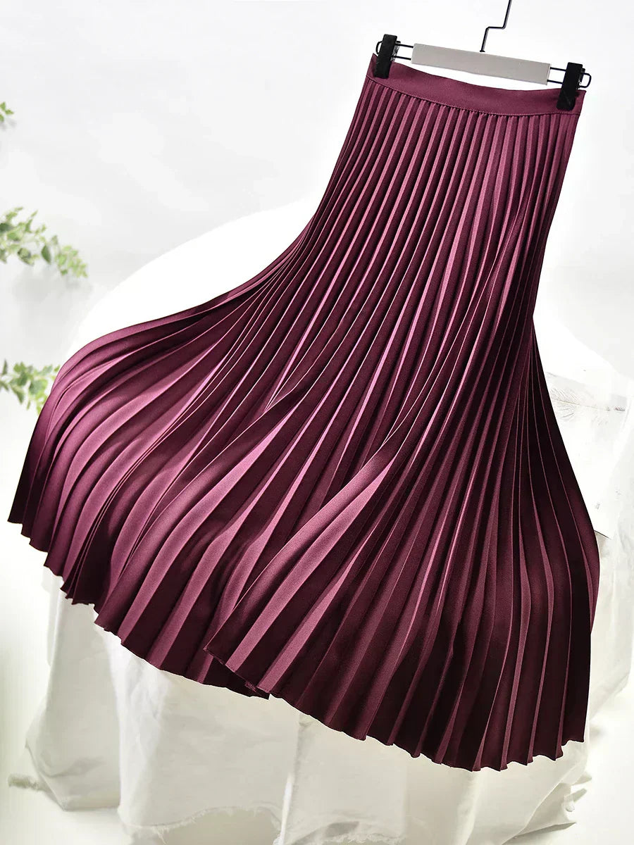 Cosette | Pleated Midi Skirt