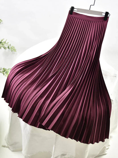 Cosette | Pleated Midi Skirt