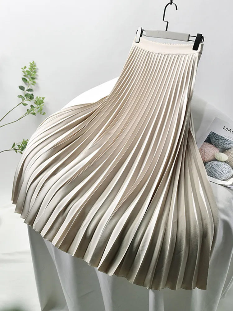 Cosette | Pleated Midi Skirt
