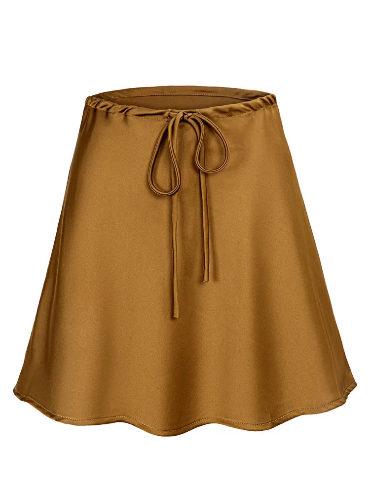 Noemie | A-Line Mini Skirt