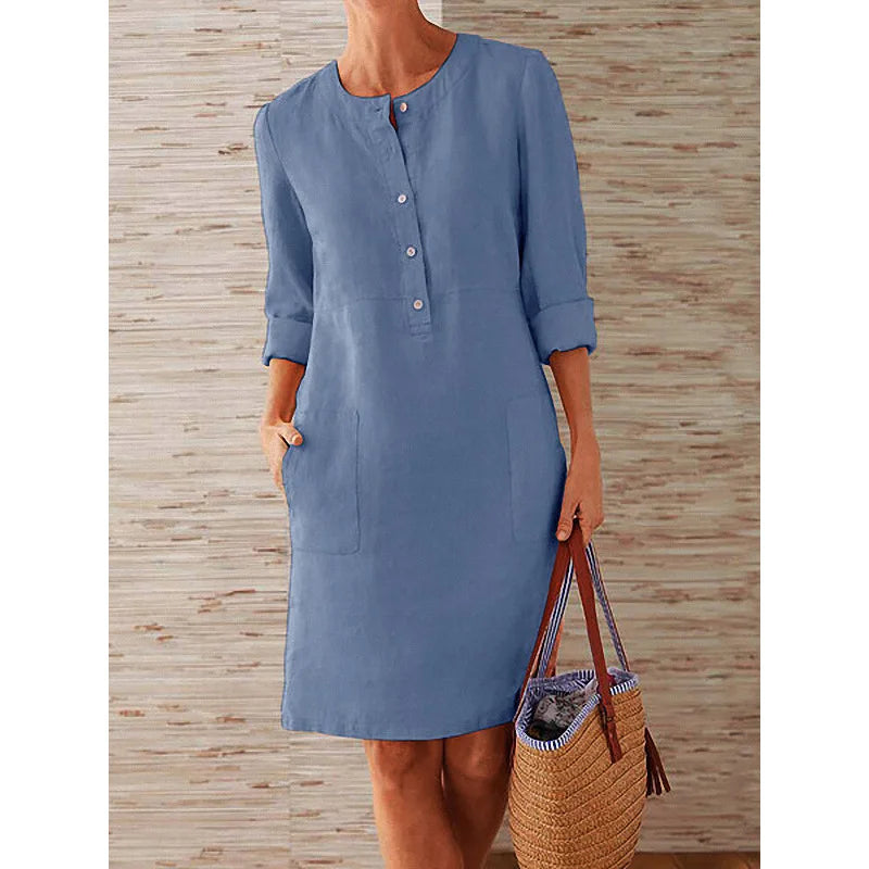 Carter | Long-Sleeve Mini Dress