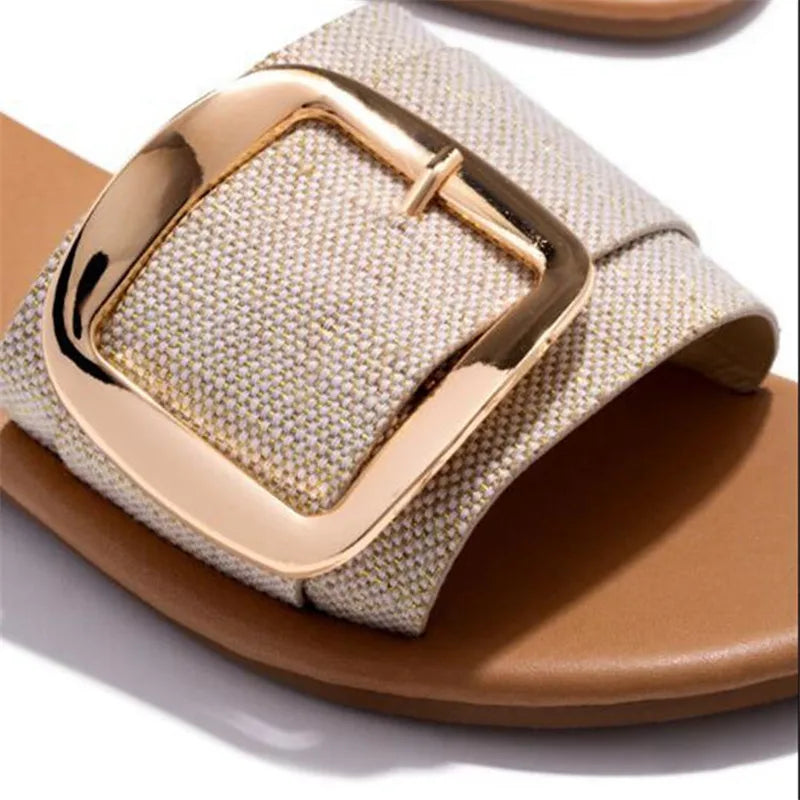 Primrose Buckle Slides