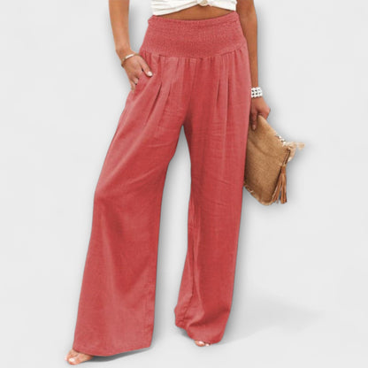 Margaux | Mid-Rise Wide Leg Pants