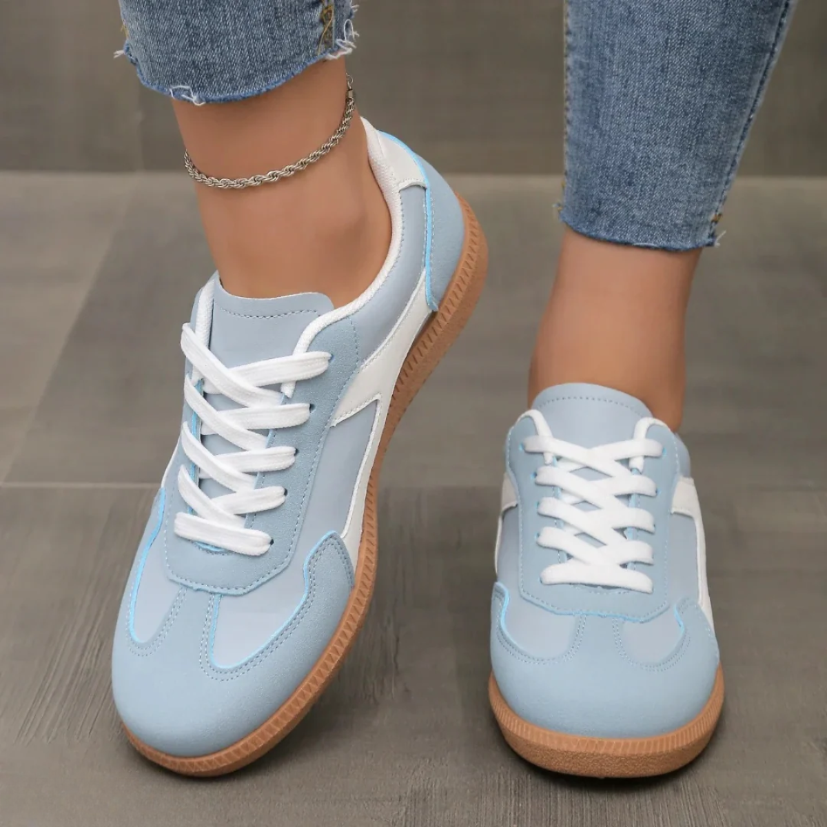 Joséphine | Low-Top Panel Sneakers
