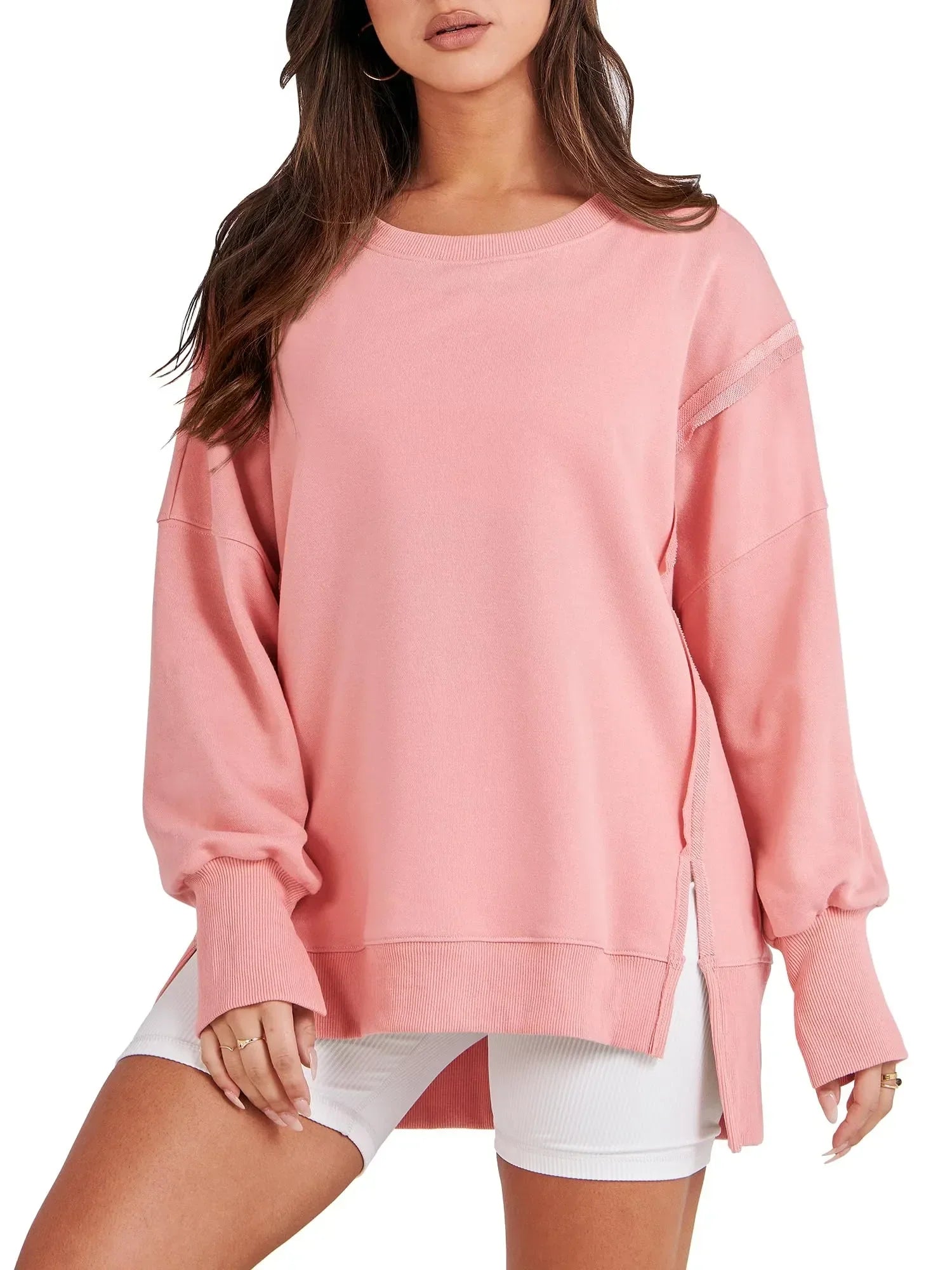 Rosie | Oversized Crew Neck Sweatshirt