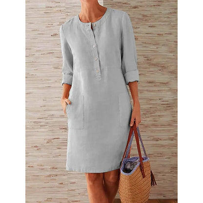 Carter | Long-Sleeve Mini Dress