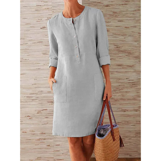Carter | Long-Sleeve Mini Dress