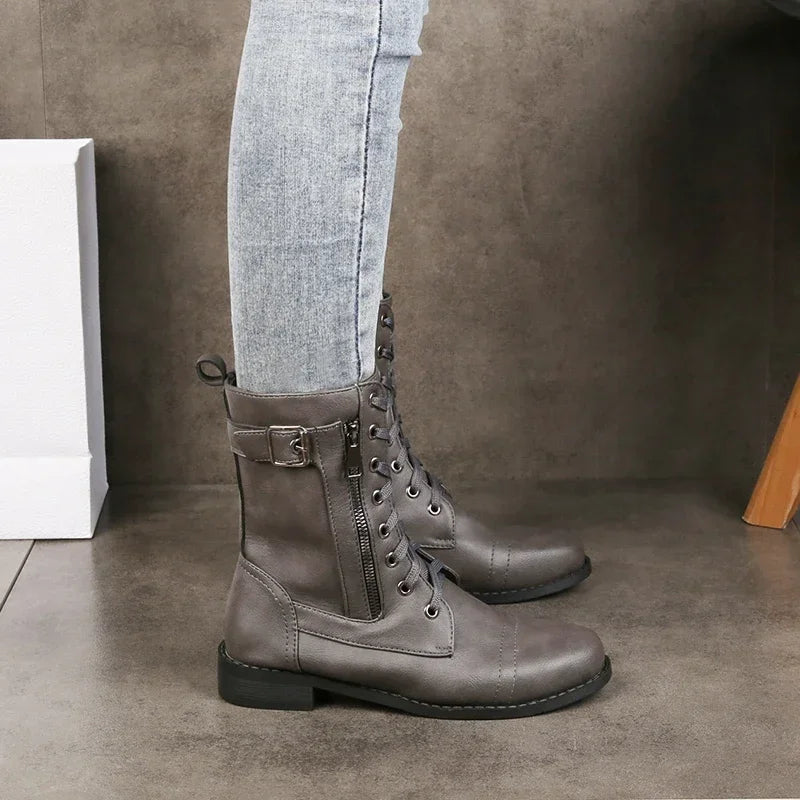 Pair of pull-on boots shown together