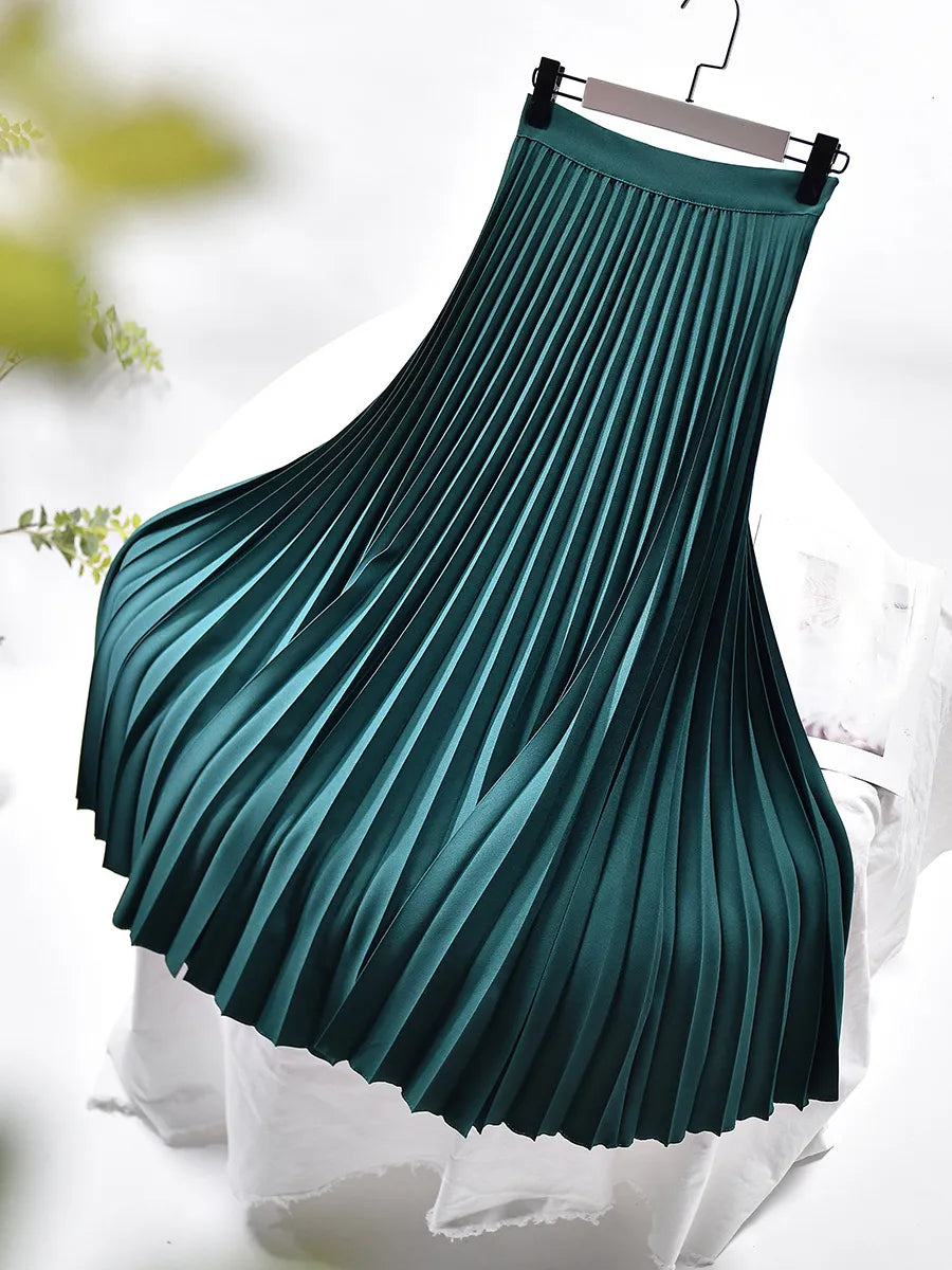 Cosette | Pleated Midi Skirt