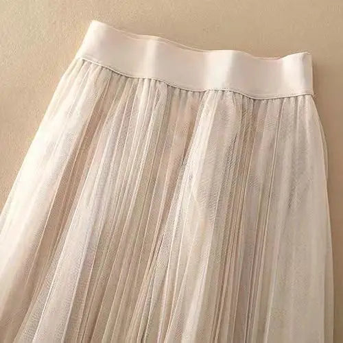 Morgan | High-Waisted Pleated Skirt