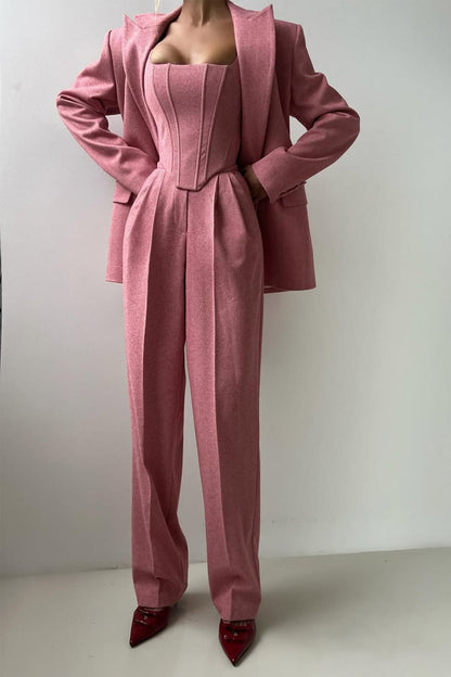 Wynne | Double-Breasted Three-Piece Suit Set