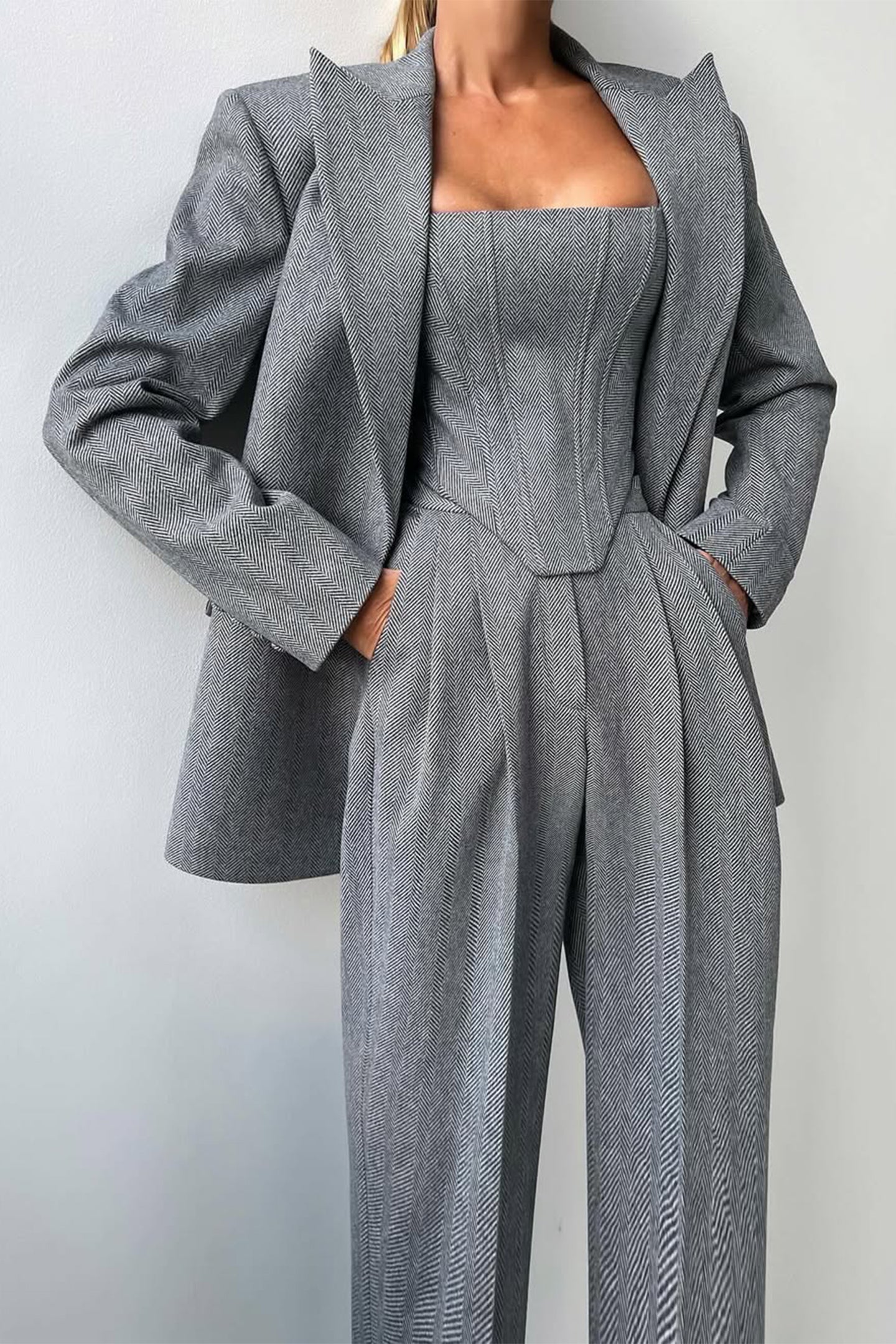 Wynne | Double-Breasted Three-Piece Suit Set