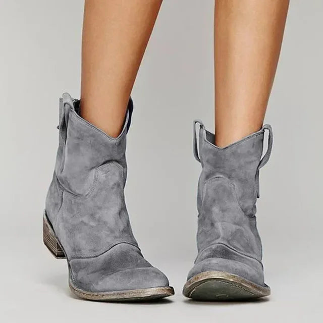 Cassidy | Western Cowboy Ankle Boots