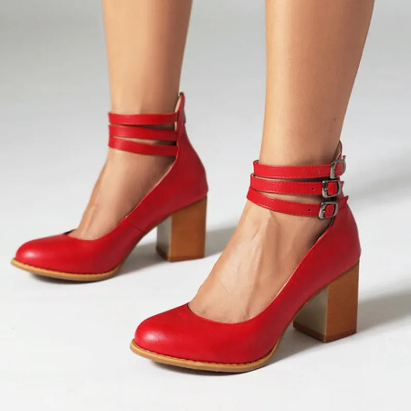 Aurelia Strap Heels