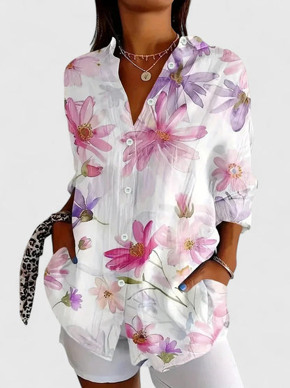 Anica | Colourful Print Blouse