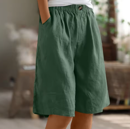 Rosalind | Comfort Elastic Waist Shorts