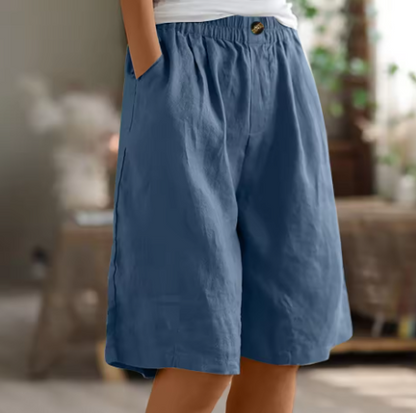 Rosalind | Comfort Elastic Waist Shorts