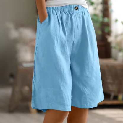 Rosalind | Comfort Elastic Waist Shorts