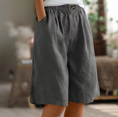 Rosalind | Comfort Elastic Waist Shorts