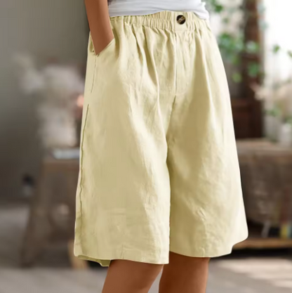 Rosalind | Comfort Elastic Waist Shorts