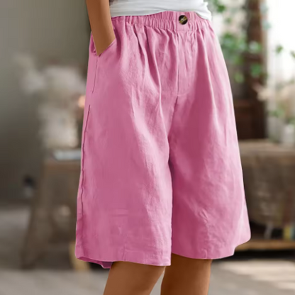 Rosalind | Comfort Elastic Waist Shorts
