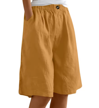 Rosalind | Comfort Elastic Waist Shorts