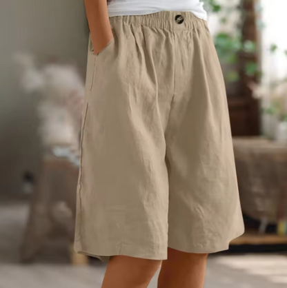 Rosalind | Comfort Elastic Waist Shorts