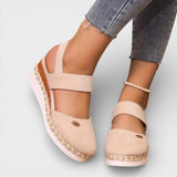 Carmen | Closed-Toe Wedge Espadrilles