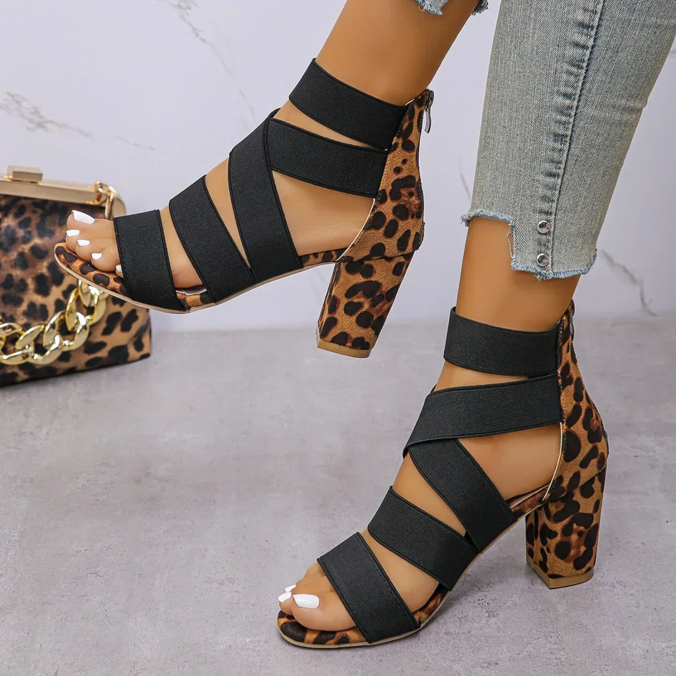 Jasmine Wrap Heels