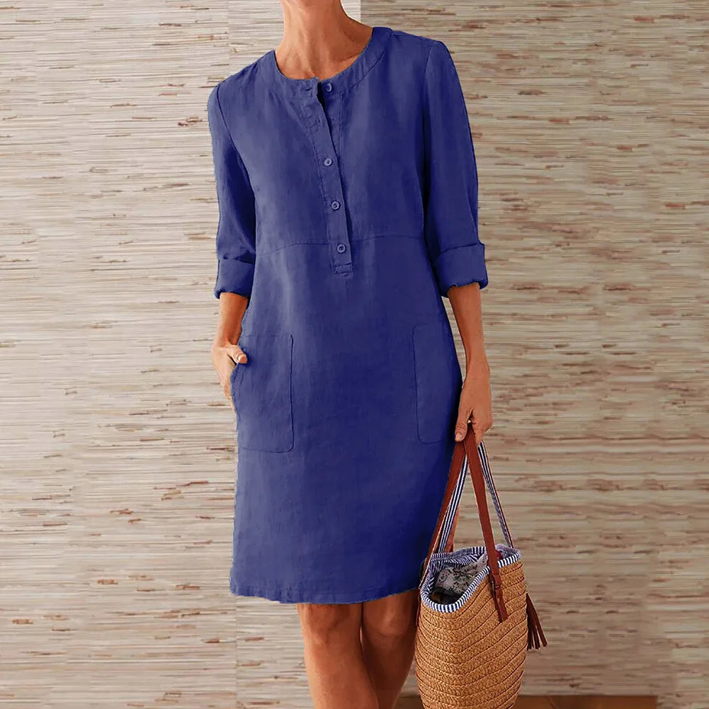Carter | Long-Sleeve Mini Dress