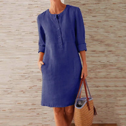 Carter | Long-Sleeve Mini Dress
