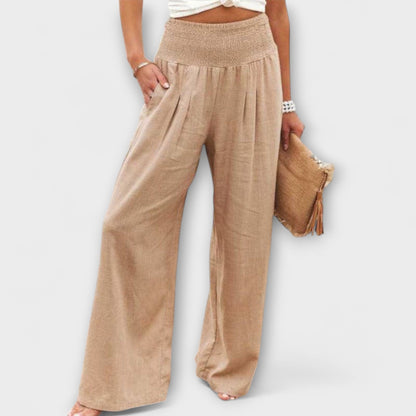 Margaux | Mid-Rise Wide Leg Pants