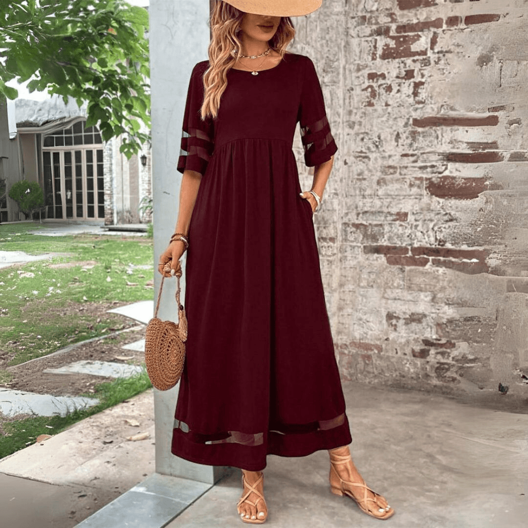 Tracey | Elegant Long-Sleeve Dress
