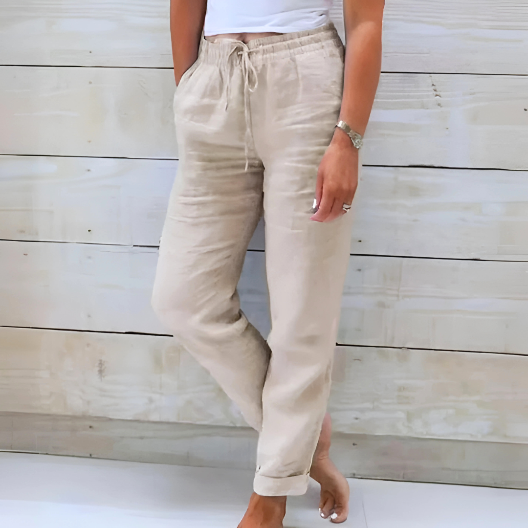 Manon | Tapered Drawstring Pants