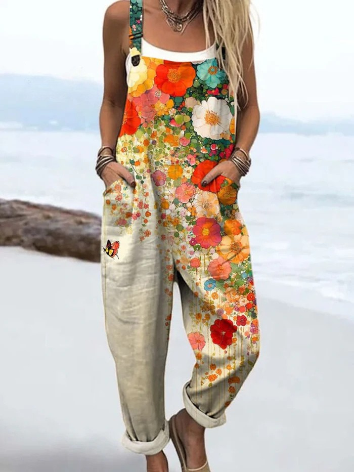 Lynn | Floral Wide Leg Jumpsuit