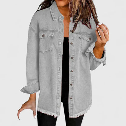 Novalyssa | Relaxed Oversized Denim Jacket