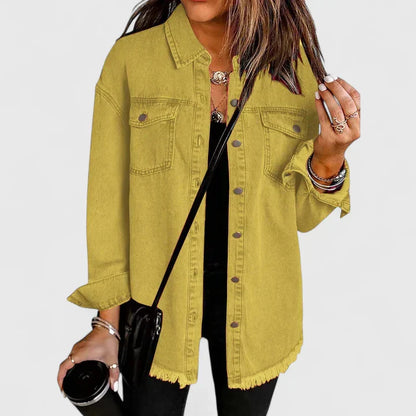 Novalyssa | Relaxed Oversized Denim Jacket