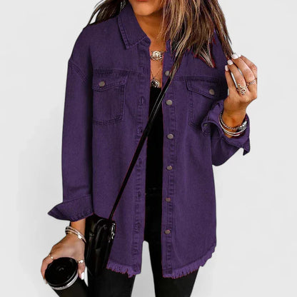 Novalyssa | Relaxed Oversized Denim Jacket