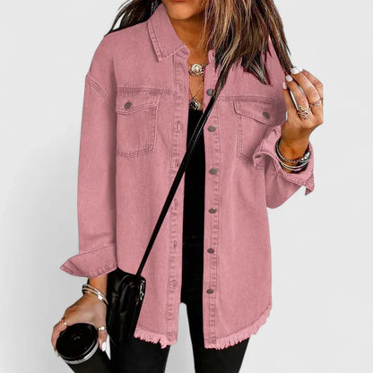 Novalyssa | Relaxed Oversized Denim Jacket