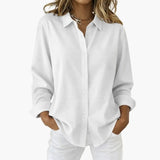 Mila | Long-Sleeve Button-Up Blouse