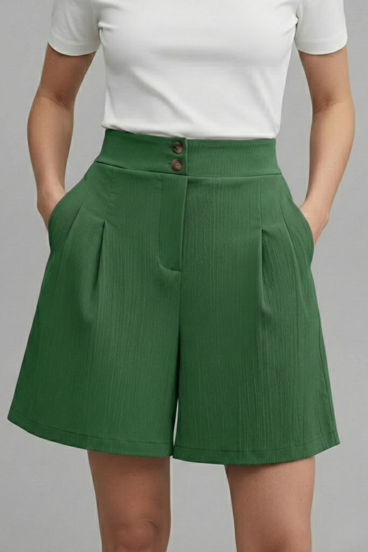 Gabriella | High Waist Wide Leg Shorts