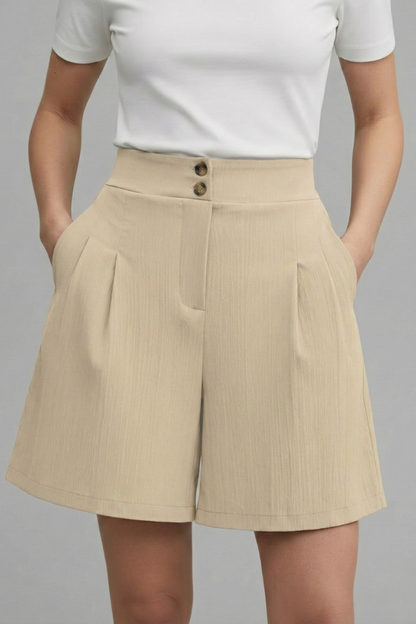 Gabriella | High Waist Wide Leg Shorts