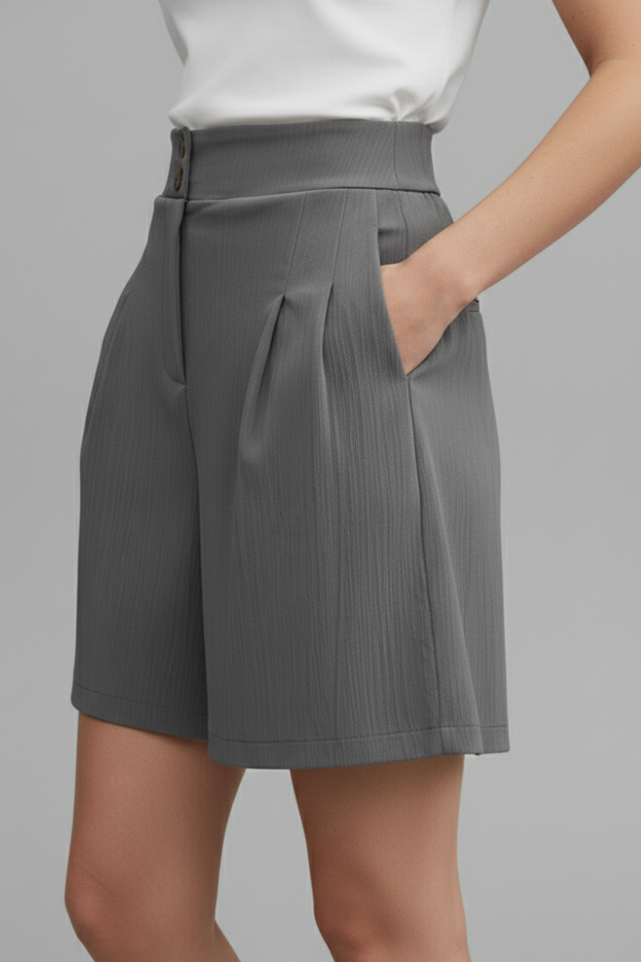 Gabriella | High Waist Wide Leg Shorts