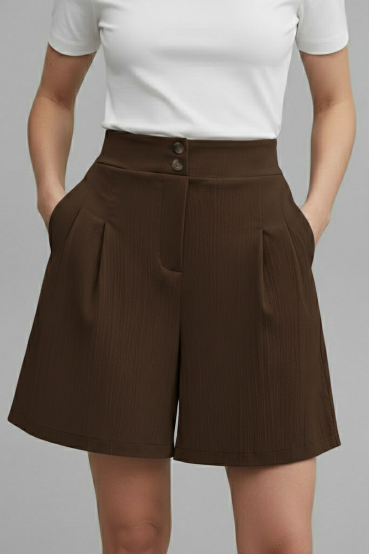 Gabriella | High Waist Wide Leg Shorts