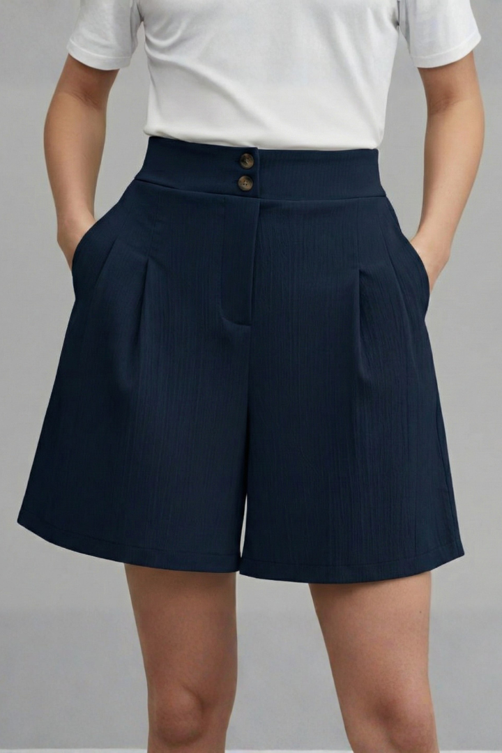 Gabriella | High Waist Wide Leg Shorts