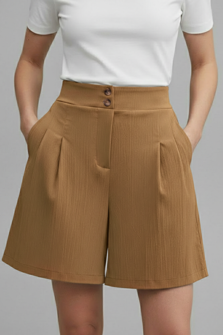 Gabriella | High Waist Wide Leg Shorts