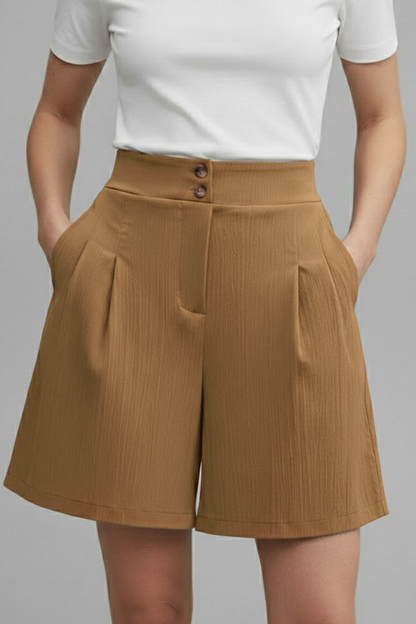 Gabriella | High Waist Wide Leg Shorts