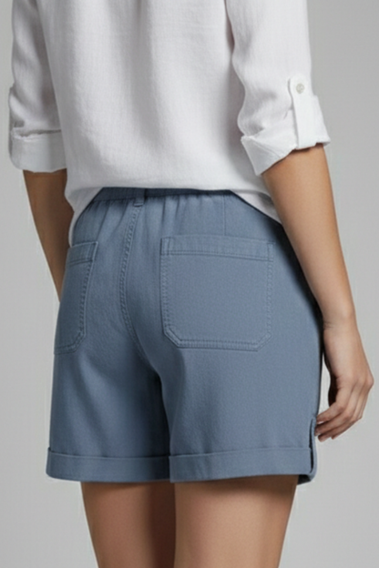 Jasmine | Drawstring Casual Pocket Shorts