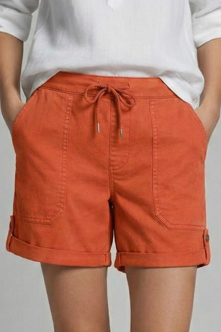 Jasmine | Drawstring Casual Pocket Shorts